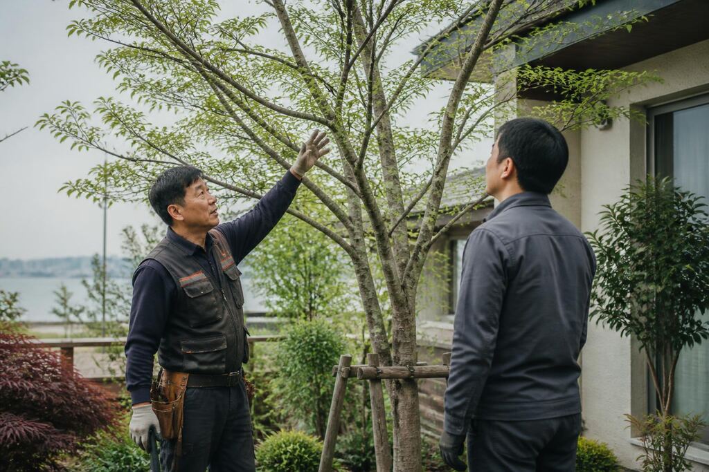 부산 나무 전지·전정 이미지
