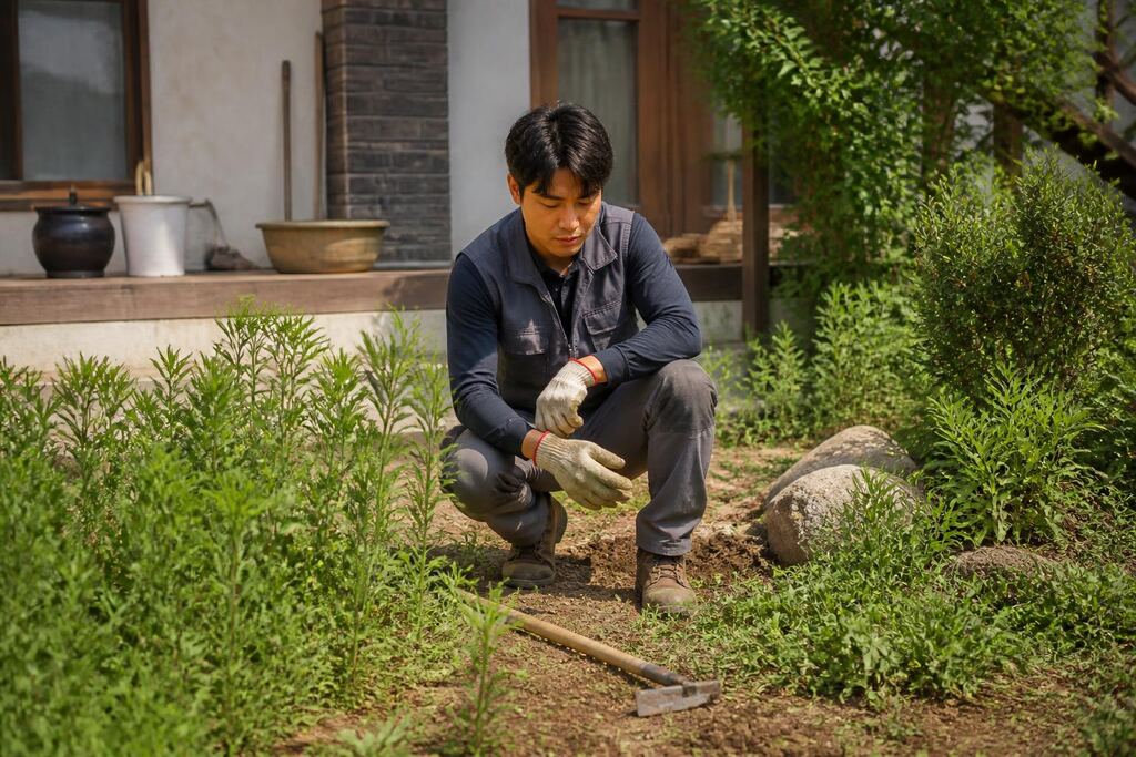 강원특별자치도 잡초 제거 이미지