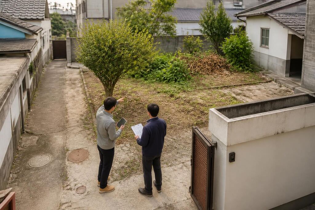 대구 마당 정리 작업 범위와 현장 조건 이미지