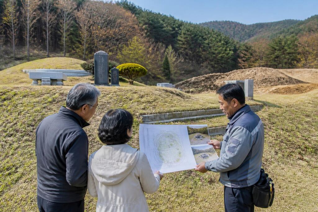 강원특별자치도 묘지조성 이미지