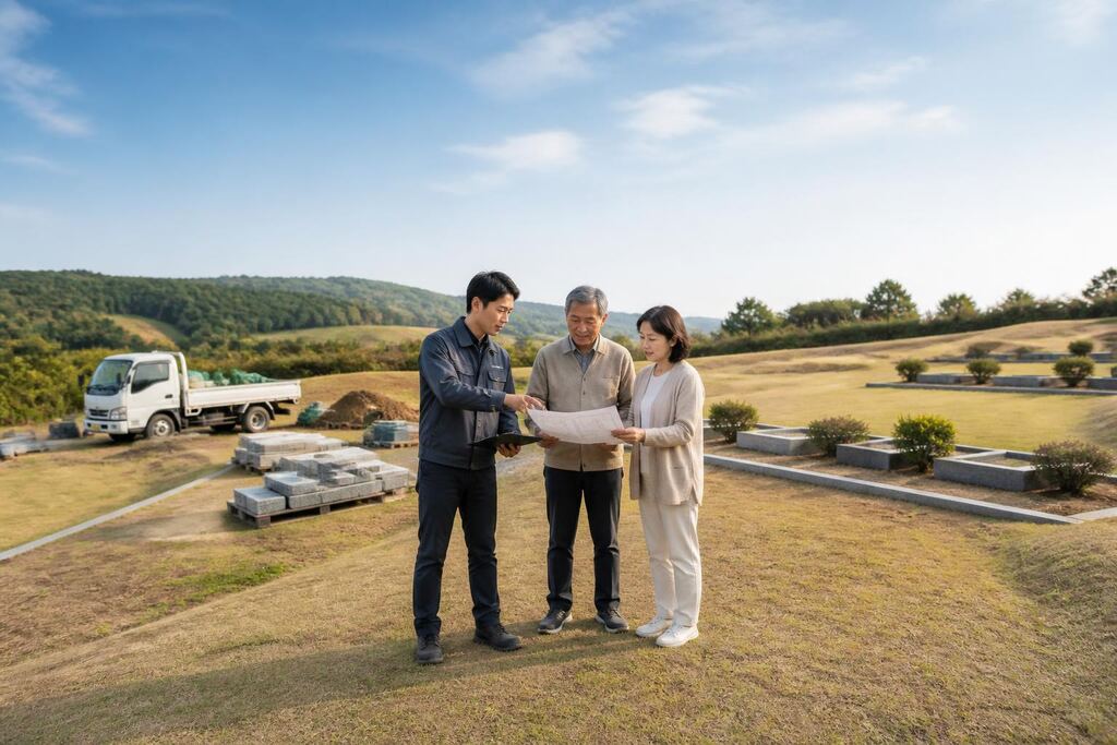 제주특별자치도 묘지조성 이미지