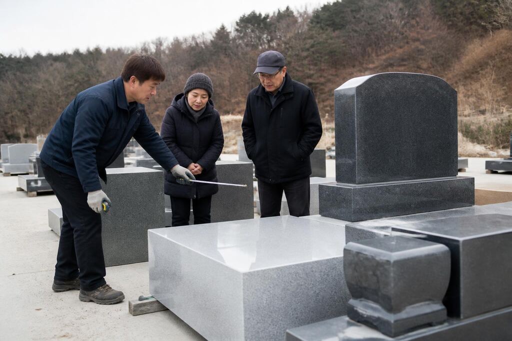 부산 묘지조성 비용과 업체 비교 정보 이미지