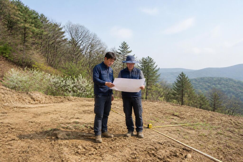대구 묘지조성 이미지