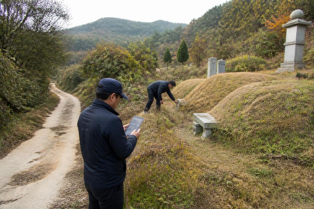 경남 묘지관리 작업 범위와 현장 조건 이미지