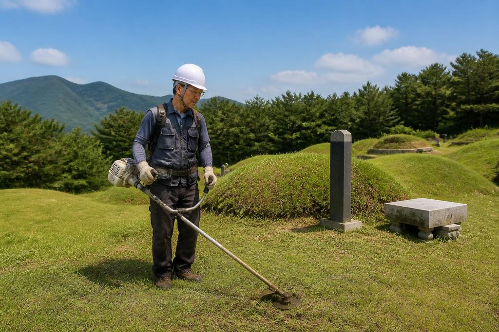 울산 묘지관리 이미지