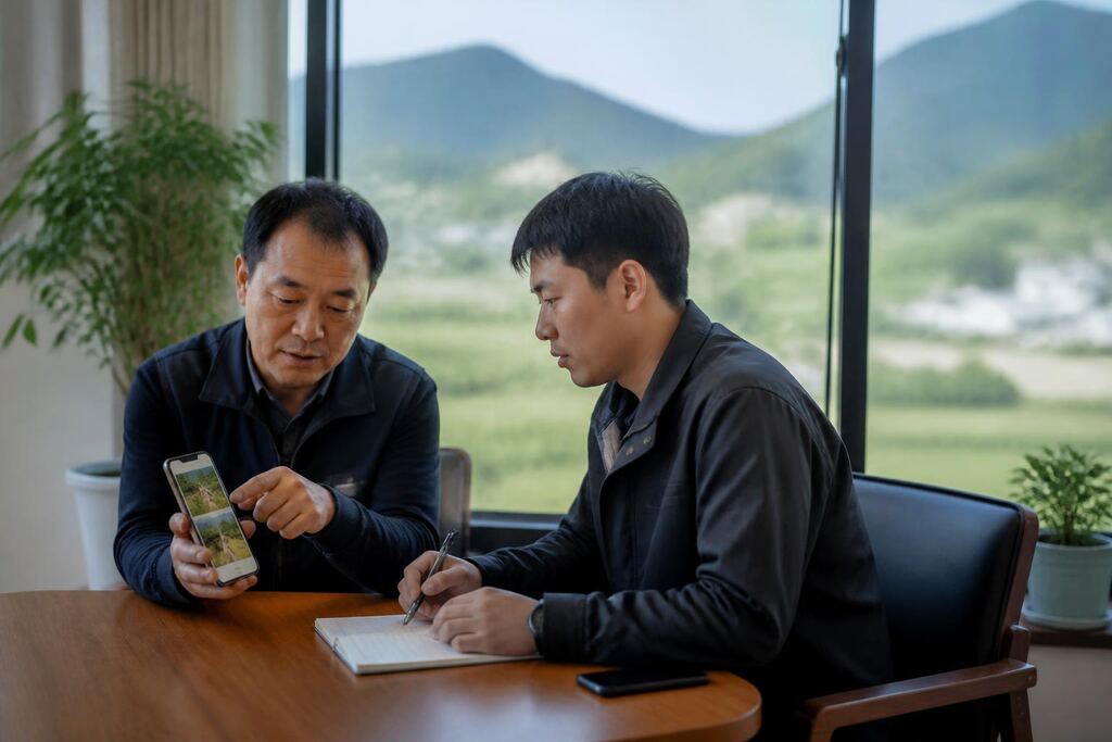 경남 벌초 작업 범위와 현장 조건 이미지