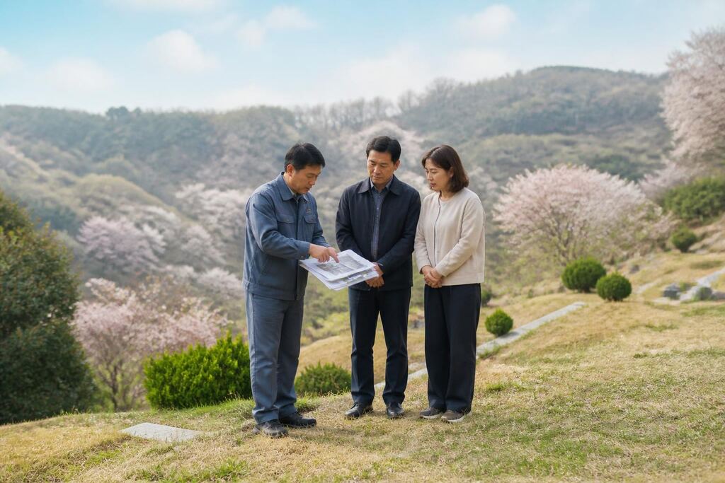 울산 묘지이장 이미지