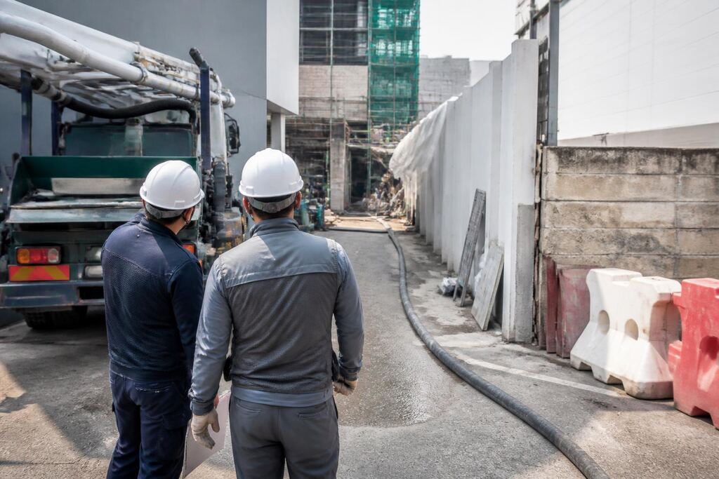 서울 종로구 콘크리트펌프 작업 범위와 현장 조건 이미지