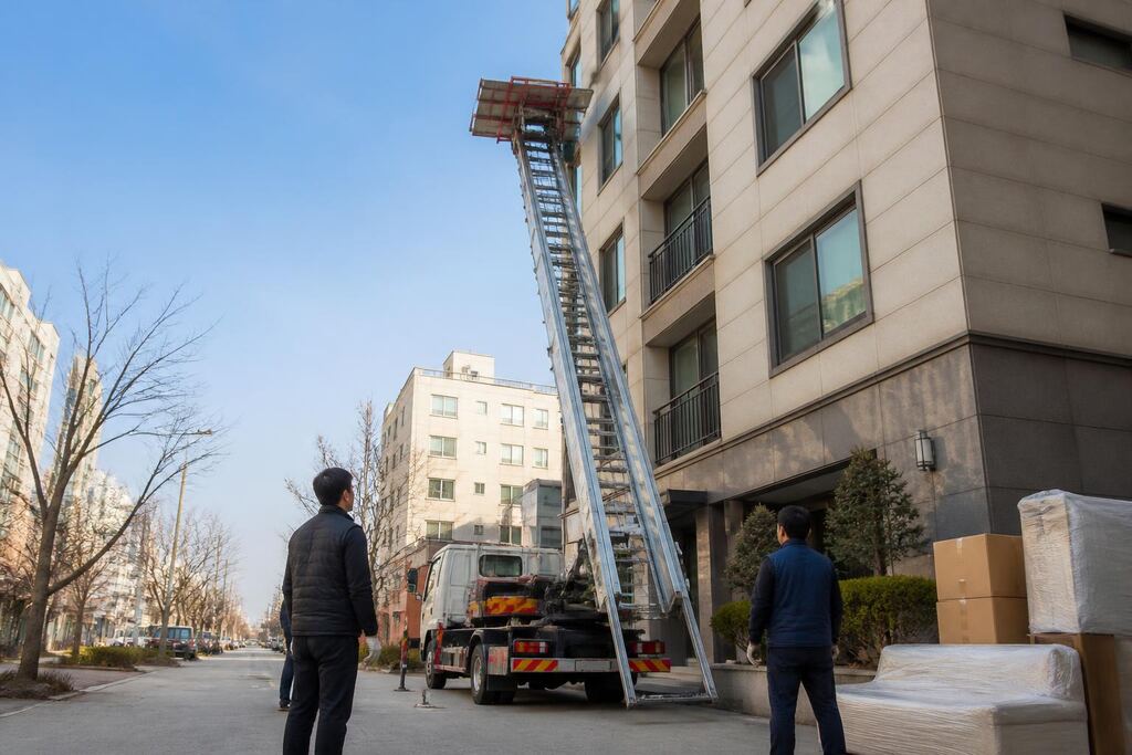 대구 사다리차 이미지