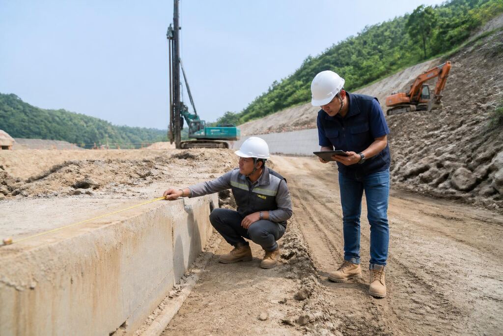 충남 기타 중장비 작업 범위와 현장 조건 이미지