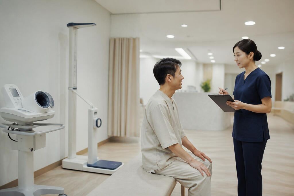 전북특별자치도 종합검진 작업 범위와 현장 조건 이미지