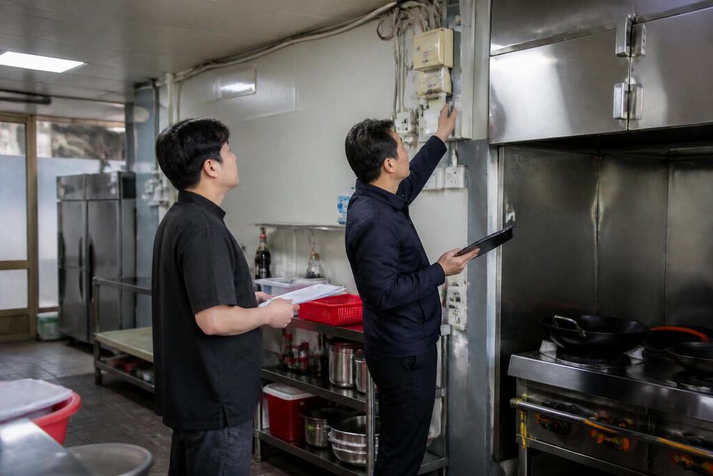 경북 화재·재산보험 작업 범위와 현장 조건 이미지