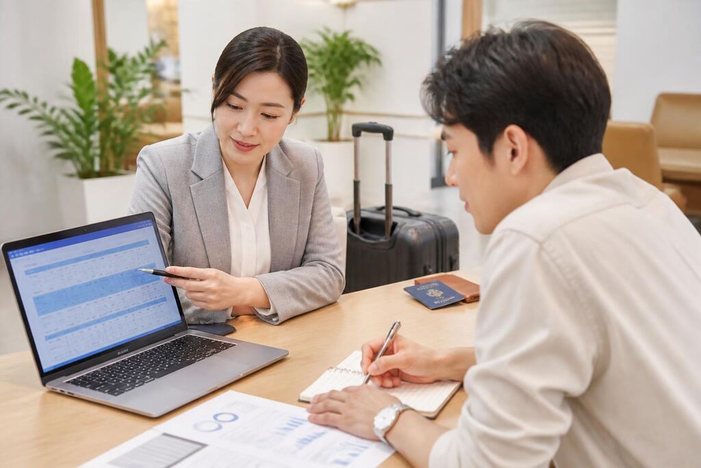 경남 여행자보험 작업 범위와 현장 조건 이미지