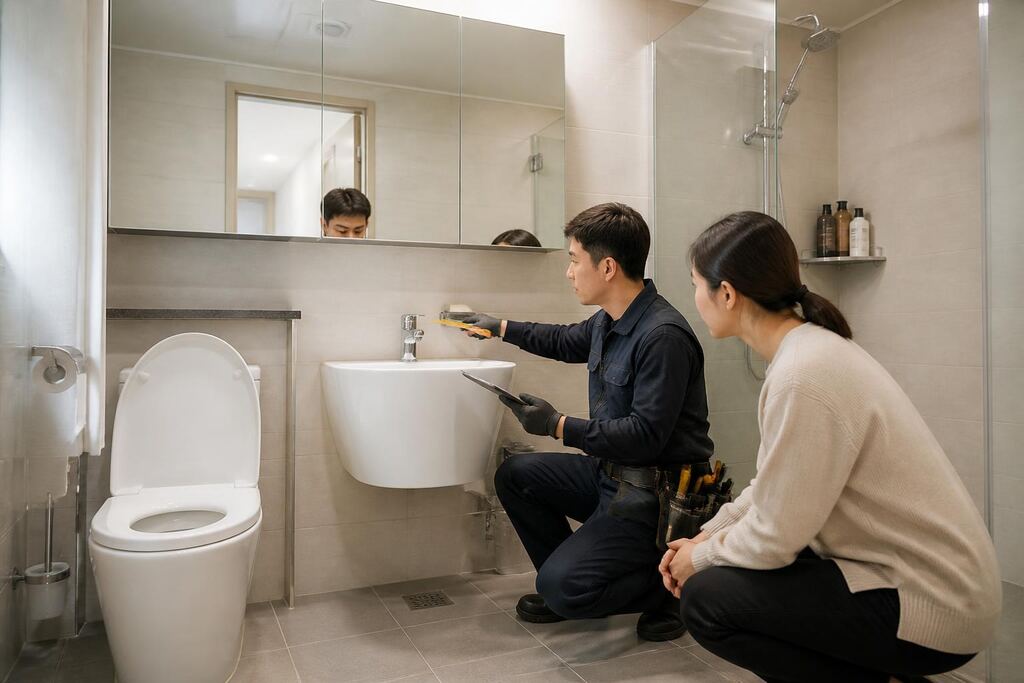 대전 욕실 부분시공 이미지