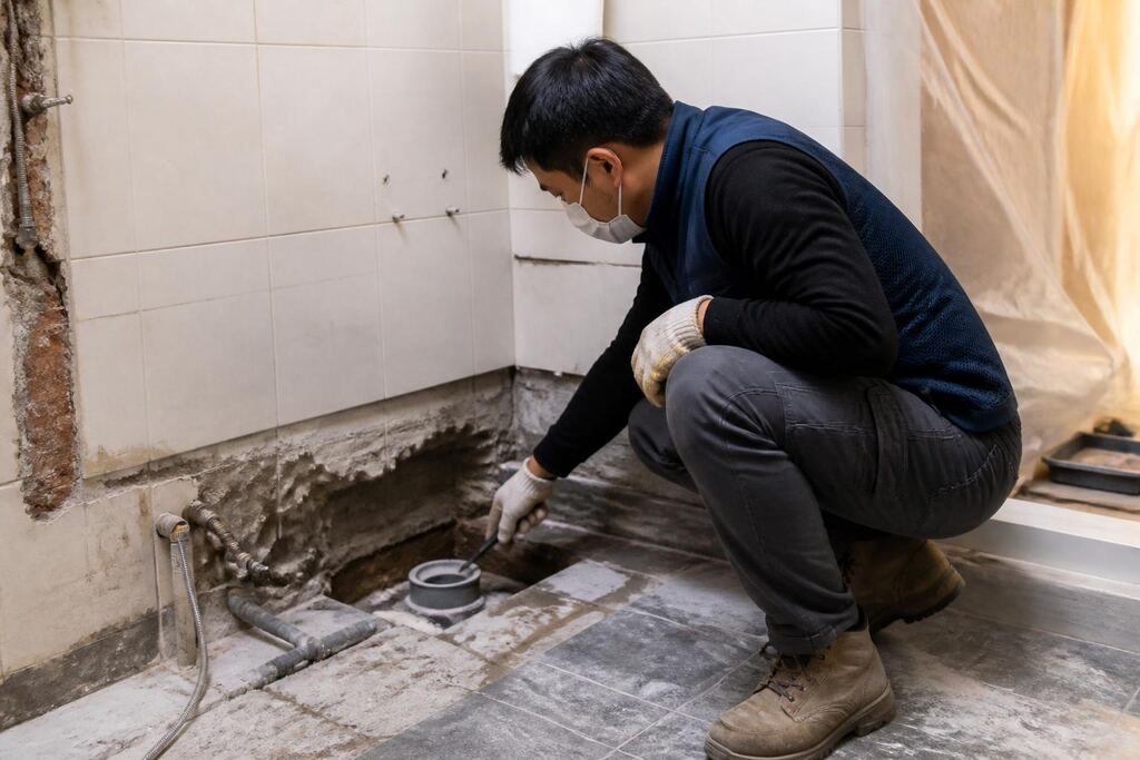 서울 욕실 리모델링 작업 범위와 현장 조건 이미지