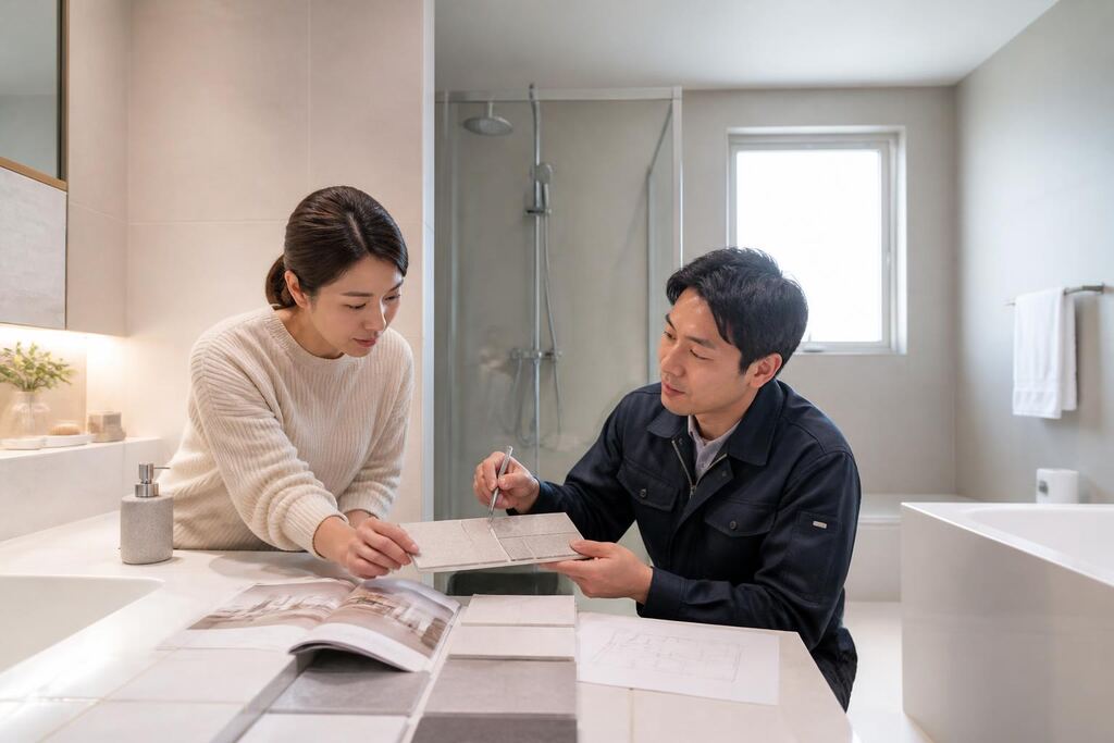 경남 욕실 리모델링 이미지