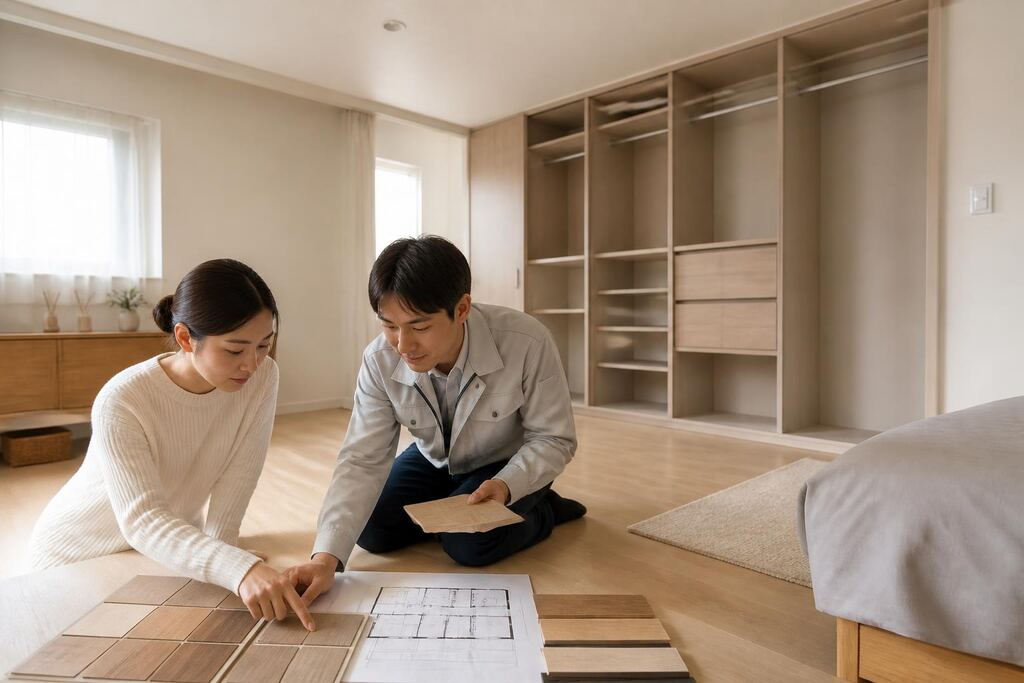 제주특별자치도 붙박이장·수납장 시공 이미지