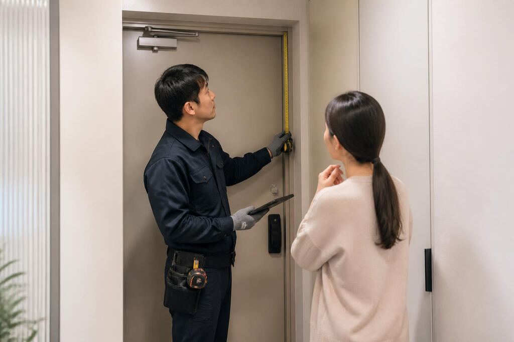 인천 방문·도어 시공 이미지