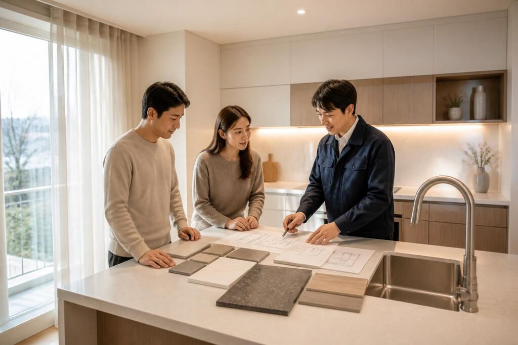 제주특별자치도 주방 리모델링 이미지