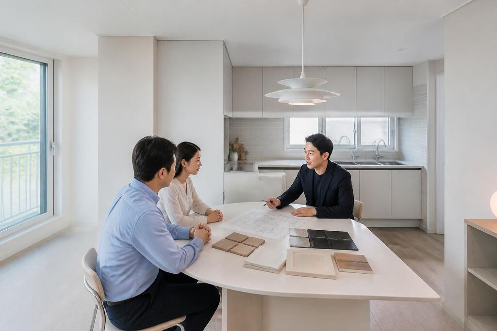 부산 주방 리모델링 이미지