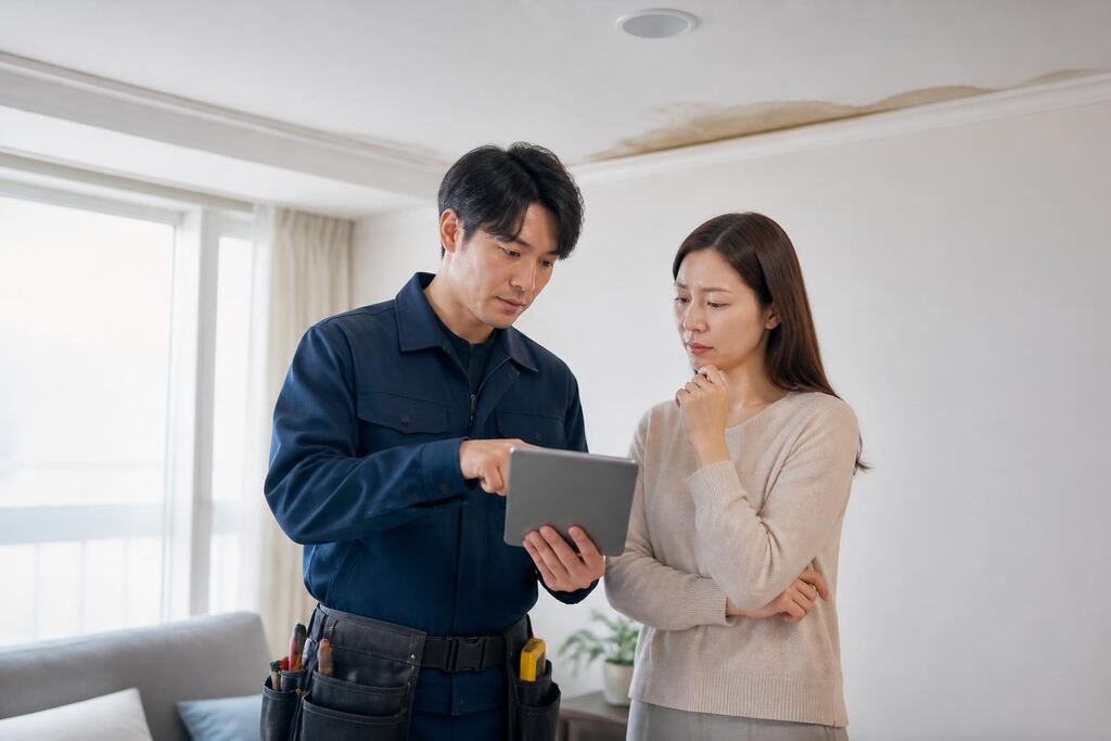 전남광주통합특별시 누수 이미지