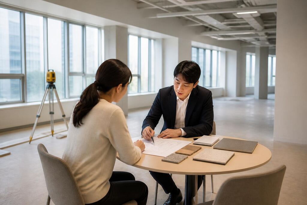 경기 사무실 인테리어 이미지