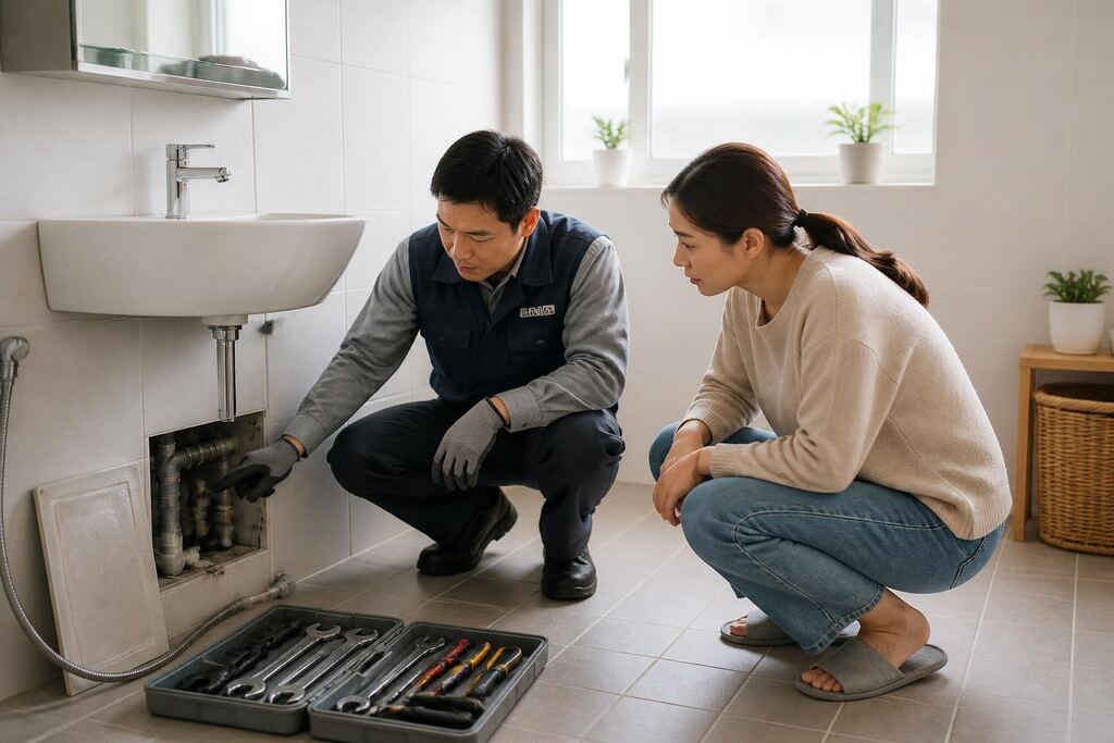 제주특별자치도 수도·배관 설비 이미지