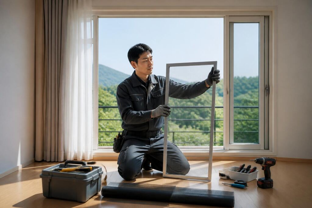 강원특별자치도 방충망 이미지