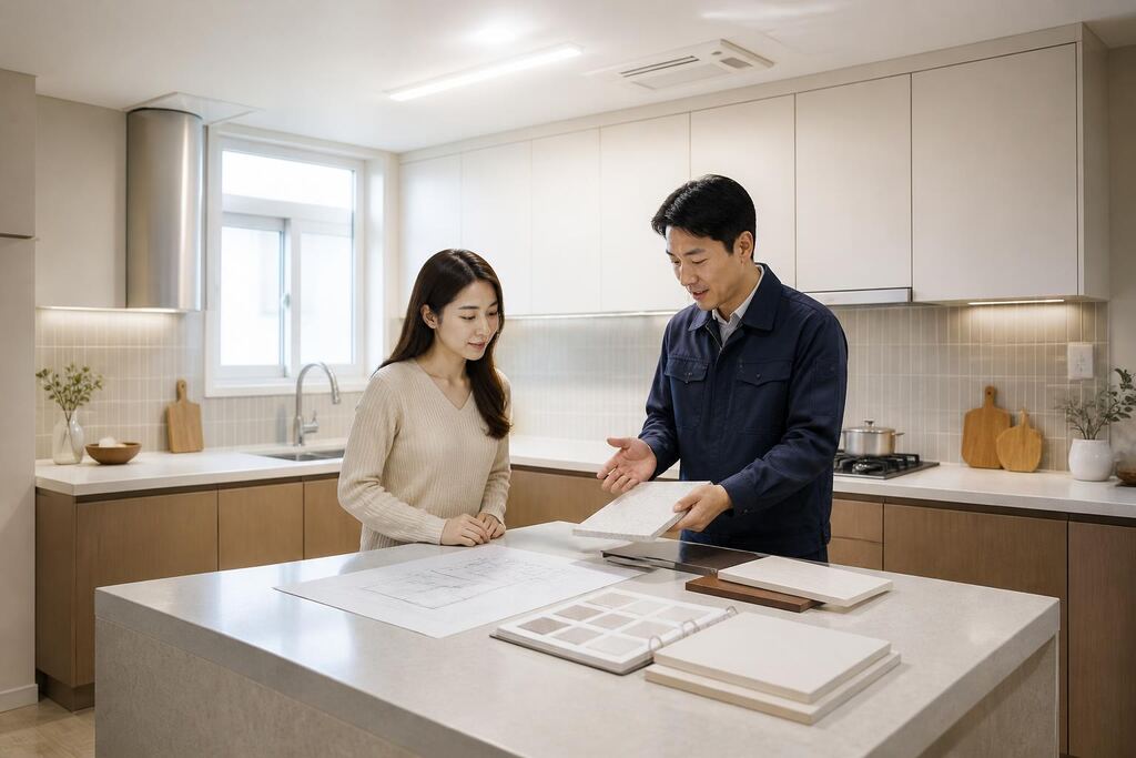 대전 싱크대 시공 이미지