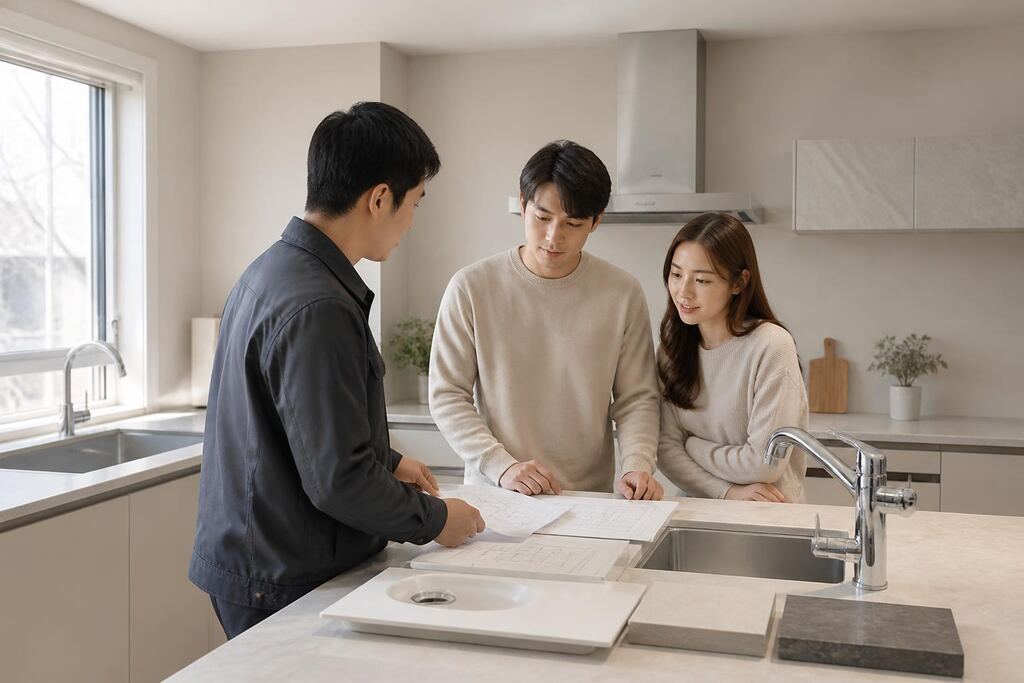 경기 싱크대 시공 이미지