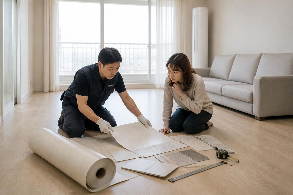 부산 장판 이미지