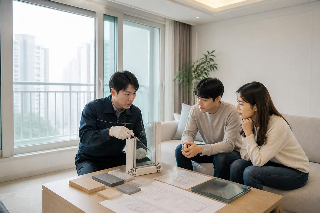 서울 종로구 샷시·창호 시공 이미지