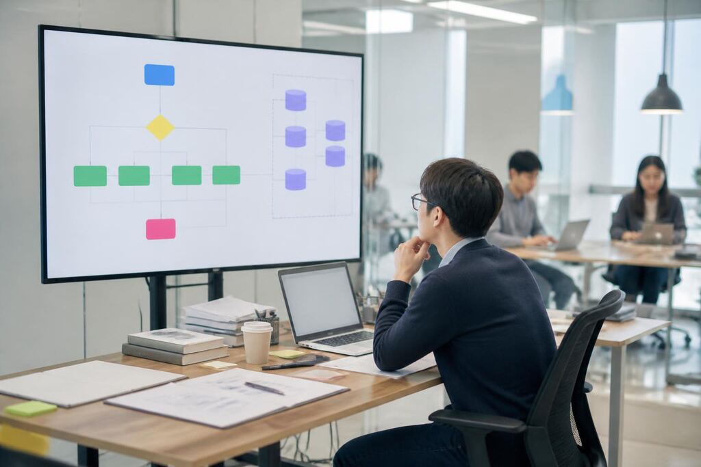 대전 AI 챗봇 개발 작업 범위와 현장 조건 이미지