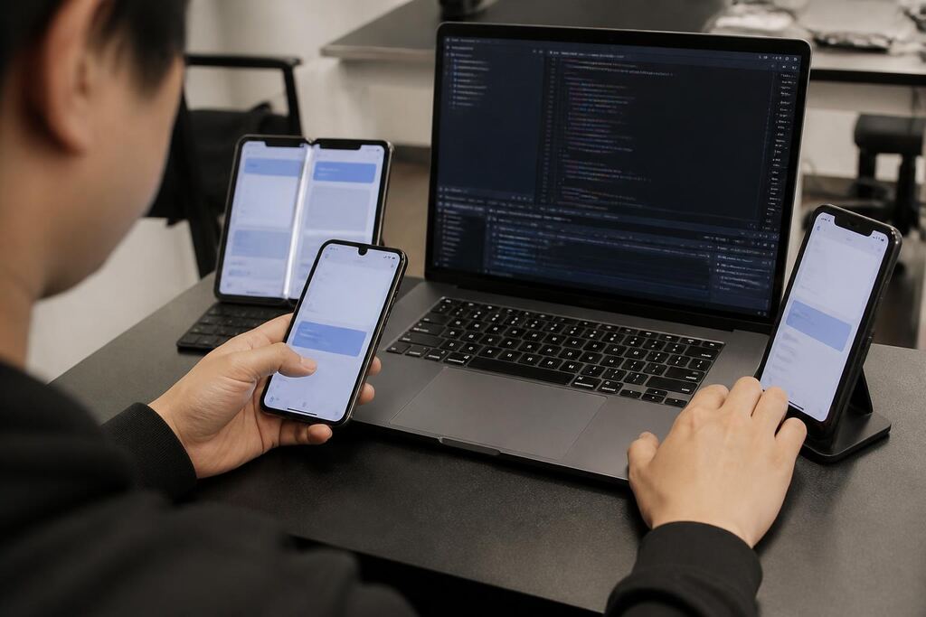 충북 기존 앱 수정·개선 작업 범위와 현장 조건 이미지