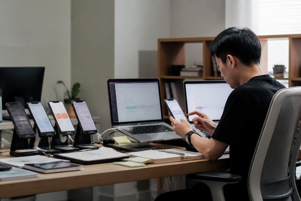 울산 기존 앱 수정·개선 작업 범위와 현장 조건 이미지