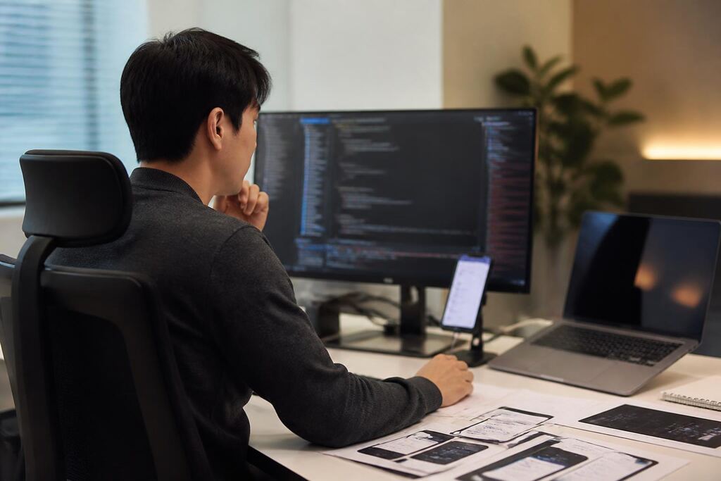 경기 기존 앱 수정·개선 작업 범위와 현장 조건 이미지