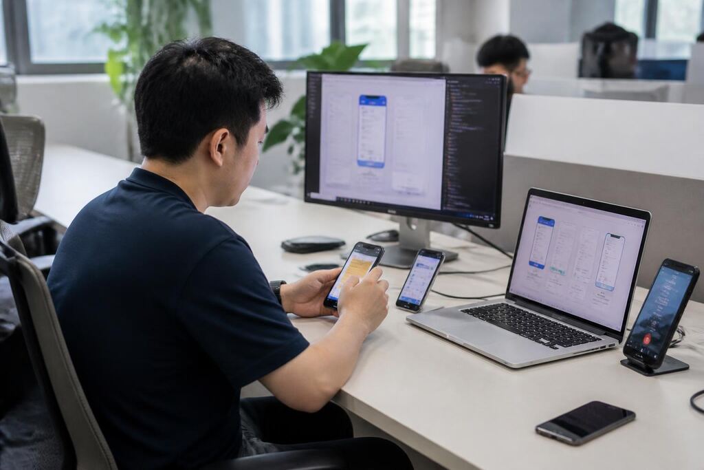 부산 앱 유지보수 작업 범위와 현장 조건 이미지