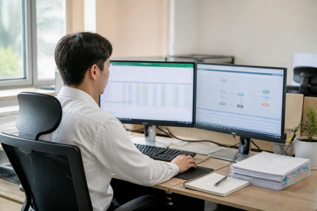 경북 업무 자동화 개발 이미지