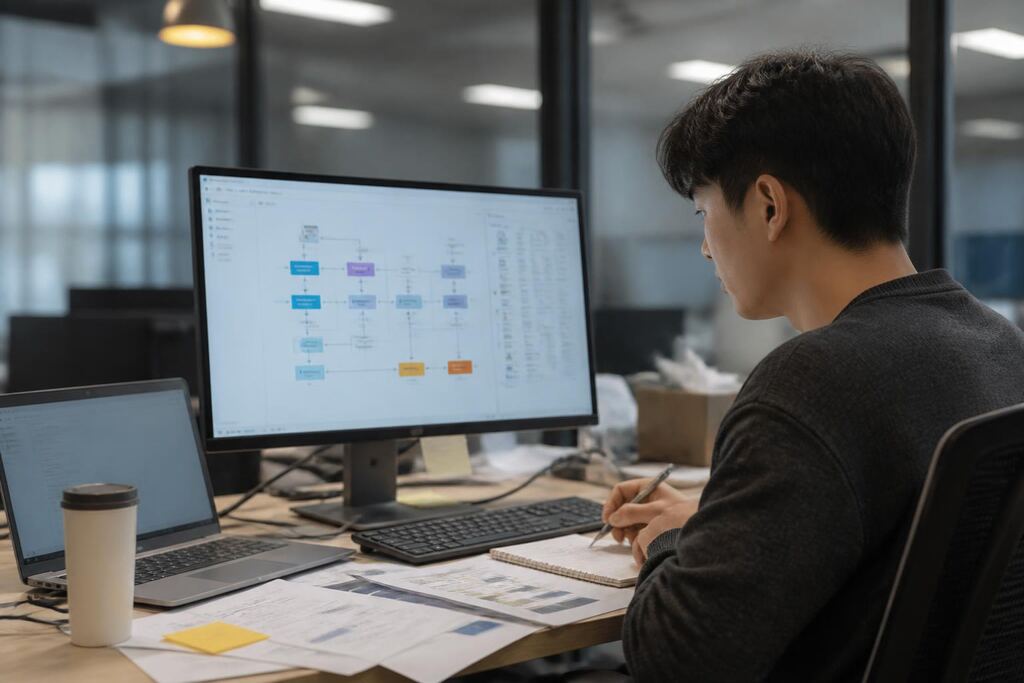 제주특별자치도 업무 자동화 개발 작업 범위와 현장 조건 이미지