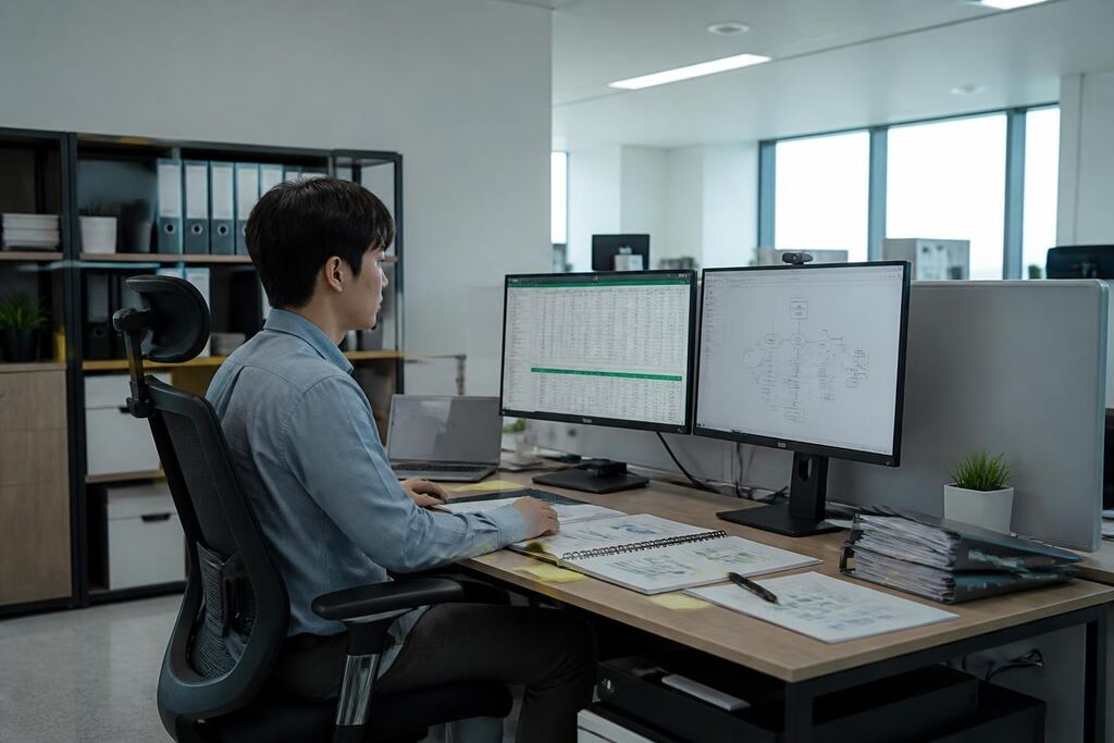 세종특별자치시 업무 자동화 개발 작업 범위와 현장 조건 이미지