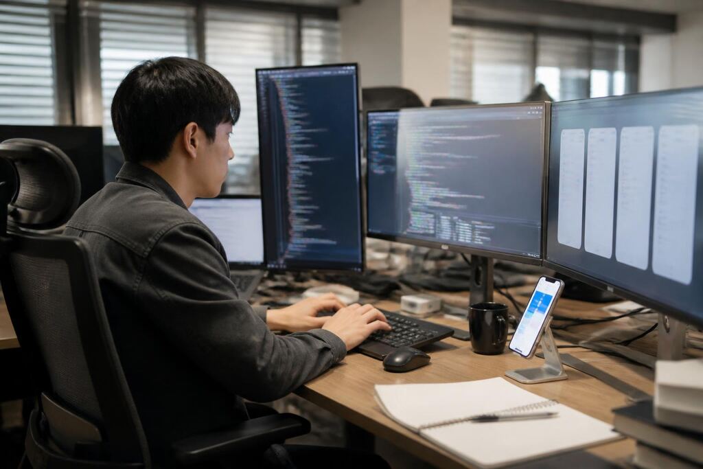 대전 오류수정·기능개선 작업 범위와 현장 조건 이미지