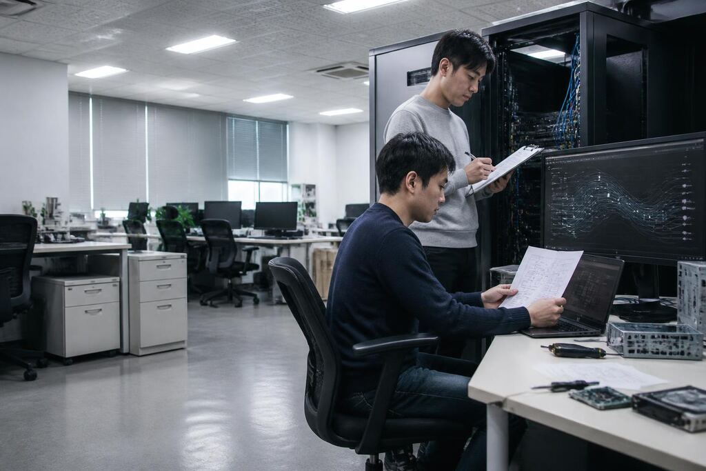 경기 클라우드 구축 작업 범위와 현장 조건 이미지