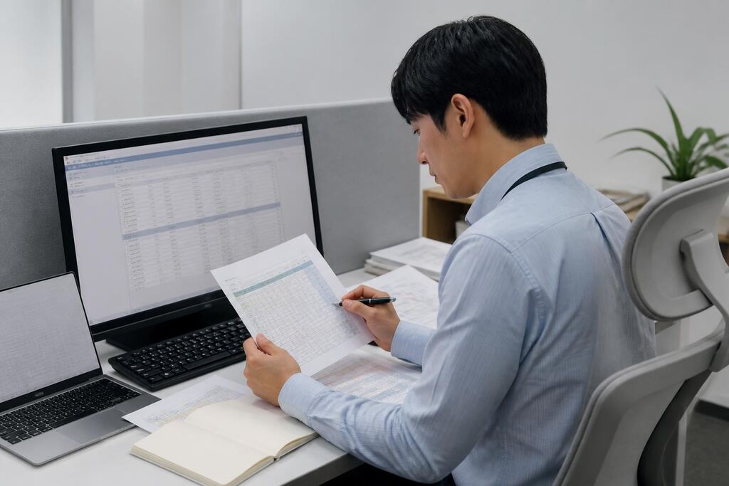 충남 프로그램 개발 작업 범위와 현장 조건 이미지