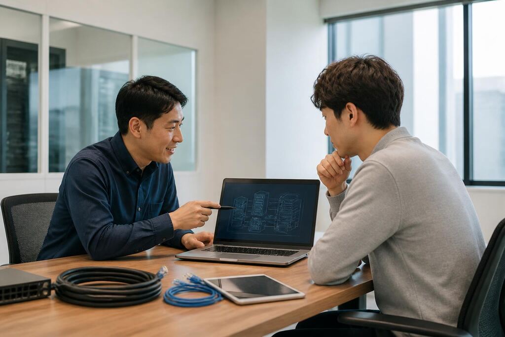경남 서버 구축·이전 이미지