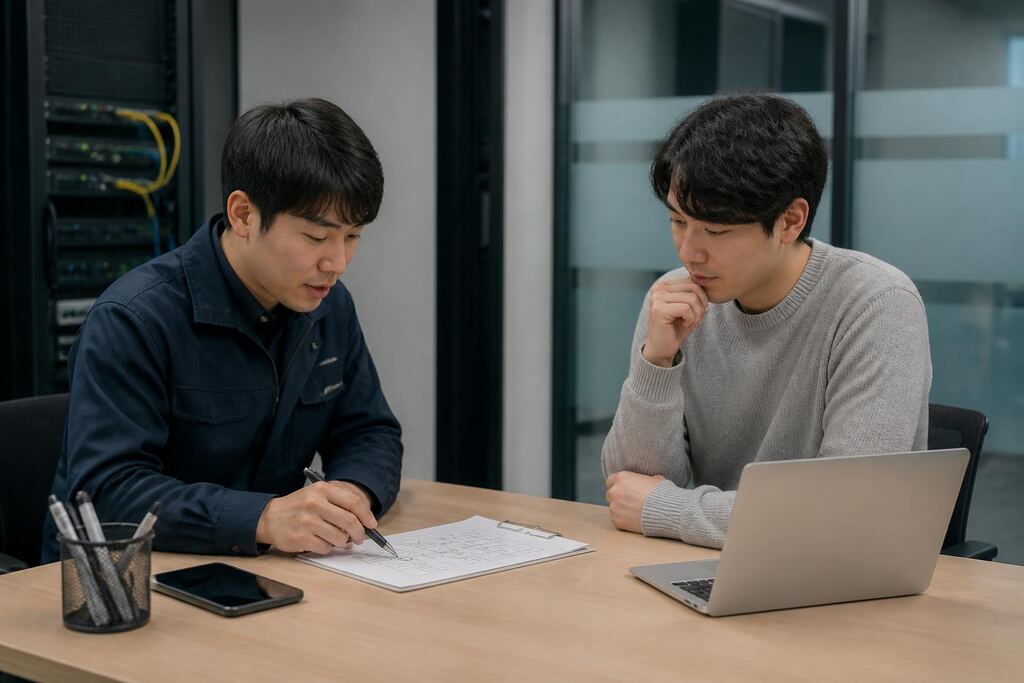 제주특별자치도 서버 구축·이전 작업 범위와 현장 조건 이미지