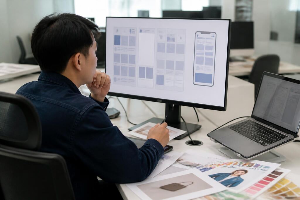 울산 쇼핑몰 제작 작업 범위와 현장 조건 이미지