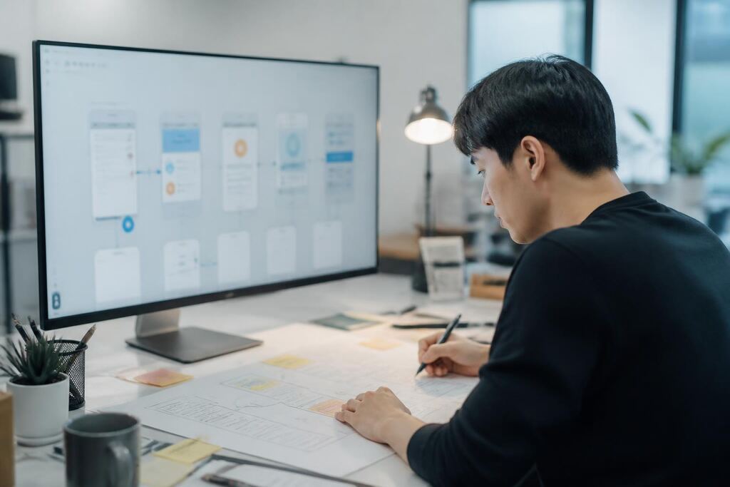 서울 UI·UX 디자인 작업 범위와 현장 조건 이미지