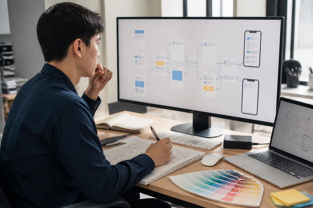 전북특별자치도 UI·UX 디자인 작업 범위와 현장 조건 이미지