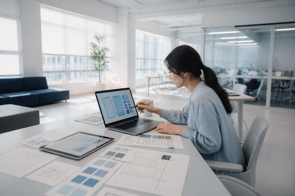 경남 UI·UX 디자인 비용과 업체 비교 정보 이미지