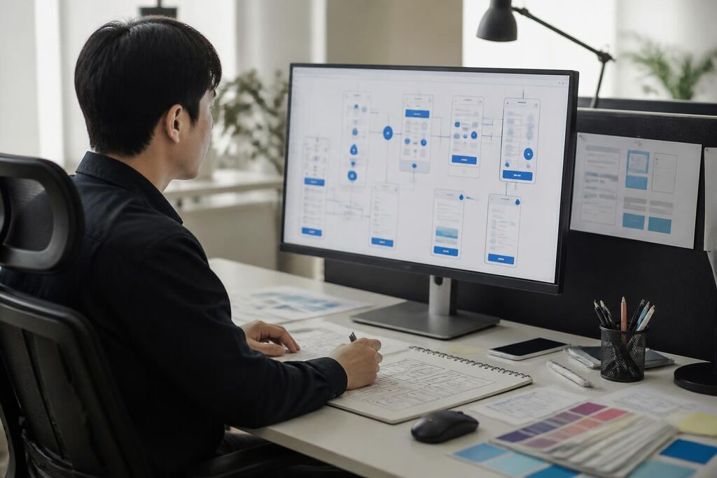 전남광주통합특별시 UI·UX 디자인 작업 범위와 현장 조건 이미지